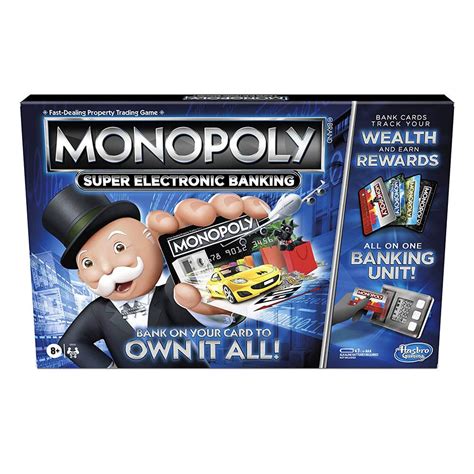 Hasbro Monopoly Super Electronic Banking (Game in Box with .